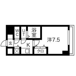 ONE ROOF FLAT FUKUSHIMAの物件間取画像